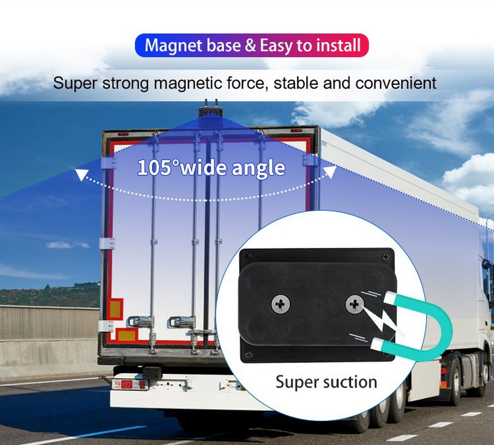 wifi camera with magnet for van truck