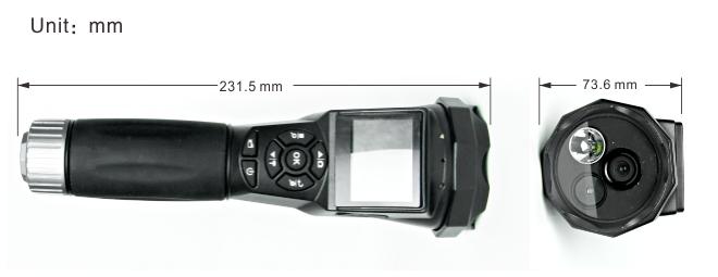 HD security camera flashlight