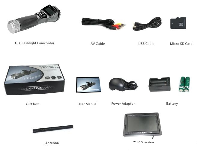 accessories camera flashlight