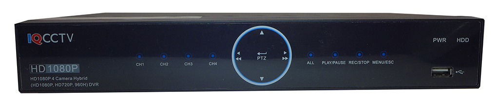IQ CCTV DVR 4 input