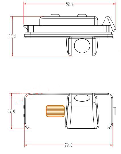 Reversing Camera for VW and Škoda Superb