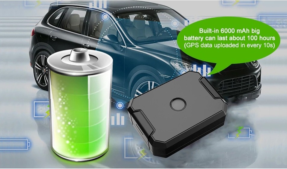 gps locator built-in rechargeable battery