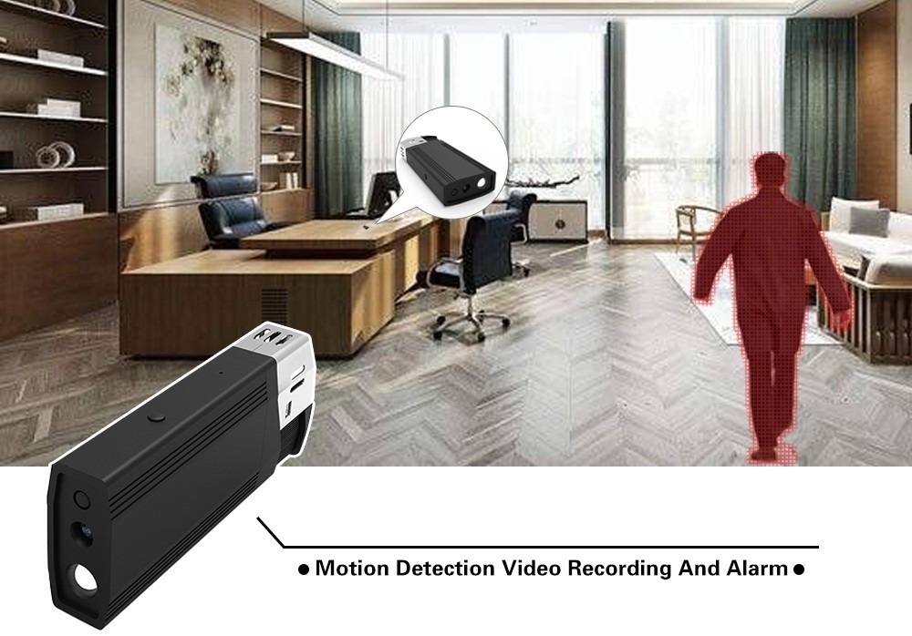 wifi camera in the lighter - motion detection
