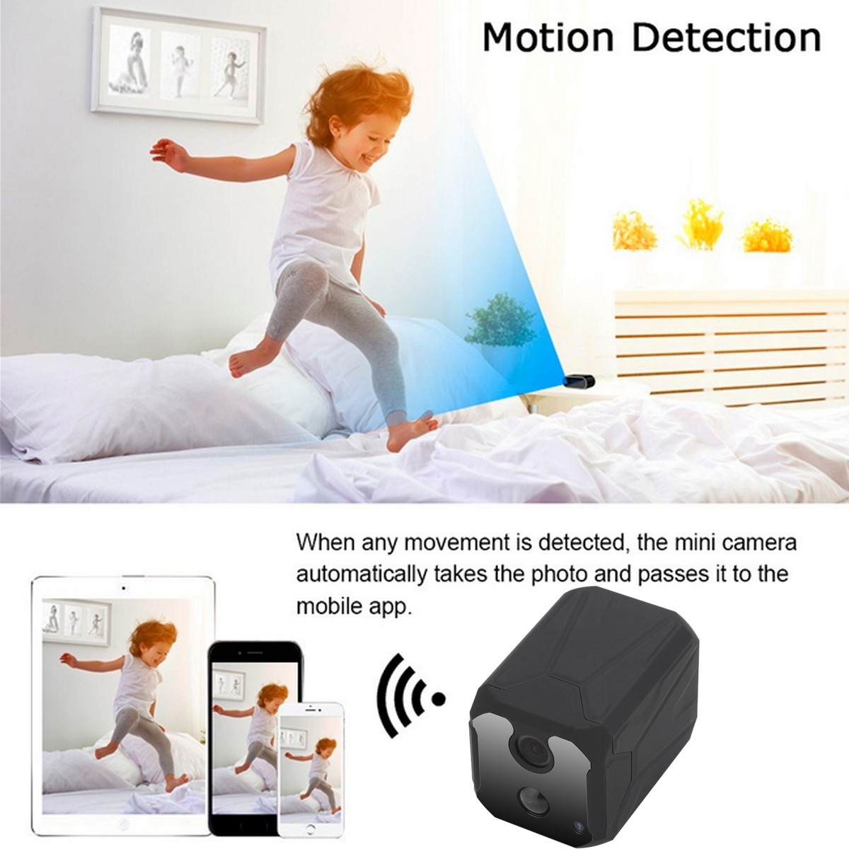 spy camera with motion detection