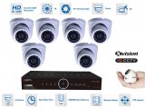 Security system AHD 6x Micro camera 1080P with 15 m IR a DVR