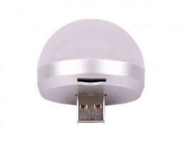 Rounded USB camera with FULL HD and LED light