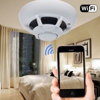 Smoke detector camera FULL HD + WIFi + IR LED