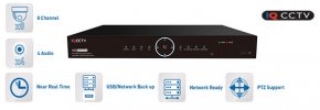 AHD hybrid DVR recorder 1080p/960H/720P - 8 channels