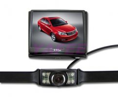 Car Rear View wifi Camera + Monitor 3.5"