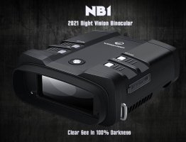 NB1 - night vision binoculars - 3x digital/10x optic zoom