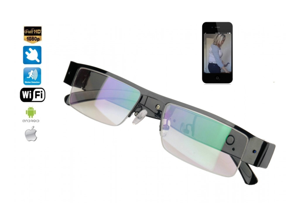 spy glasses with earpiece
