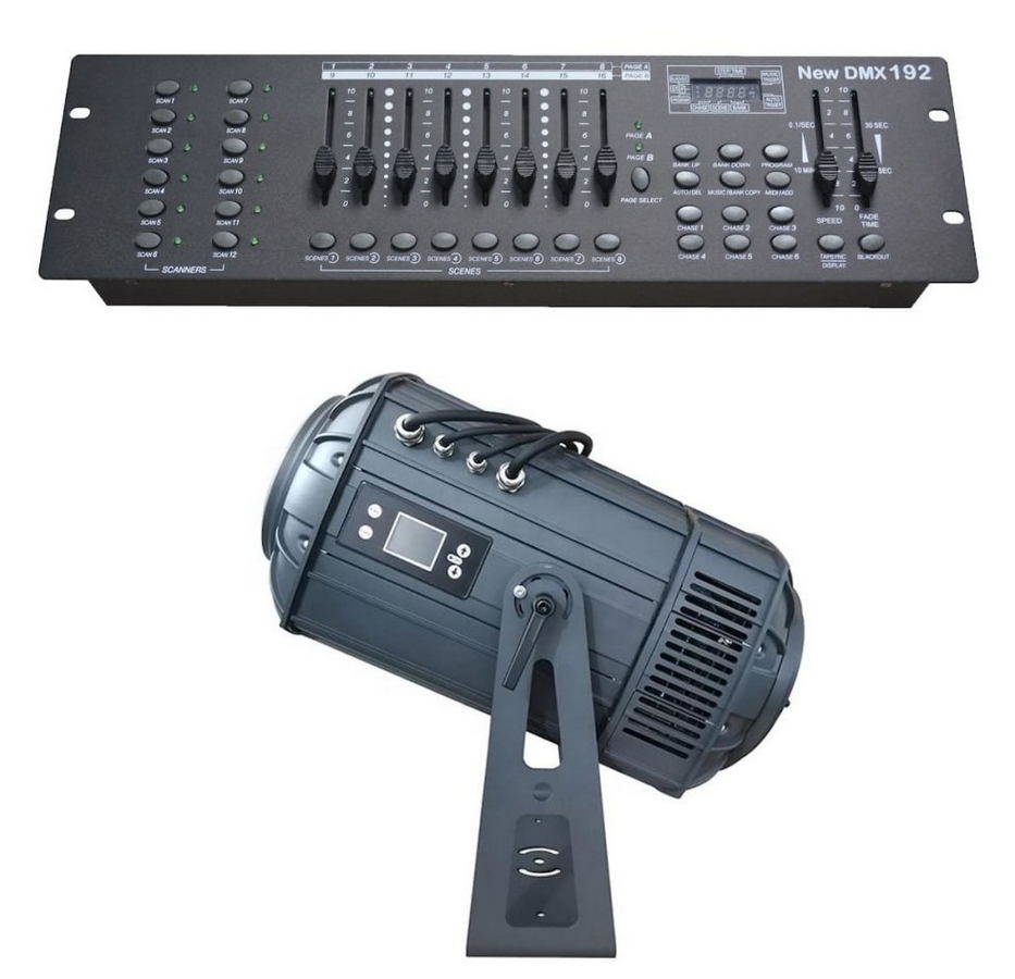 gobo projector - projection dmx controller