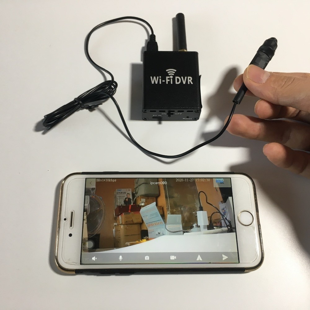 WiFi spy module P2P Live monitoring - pinhole camera