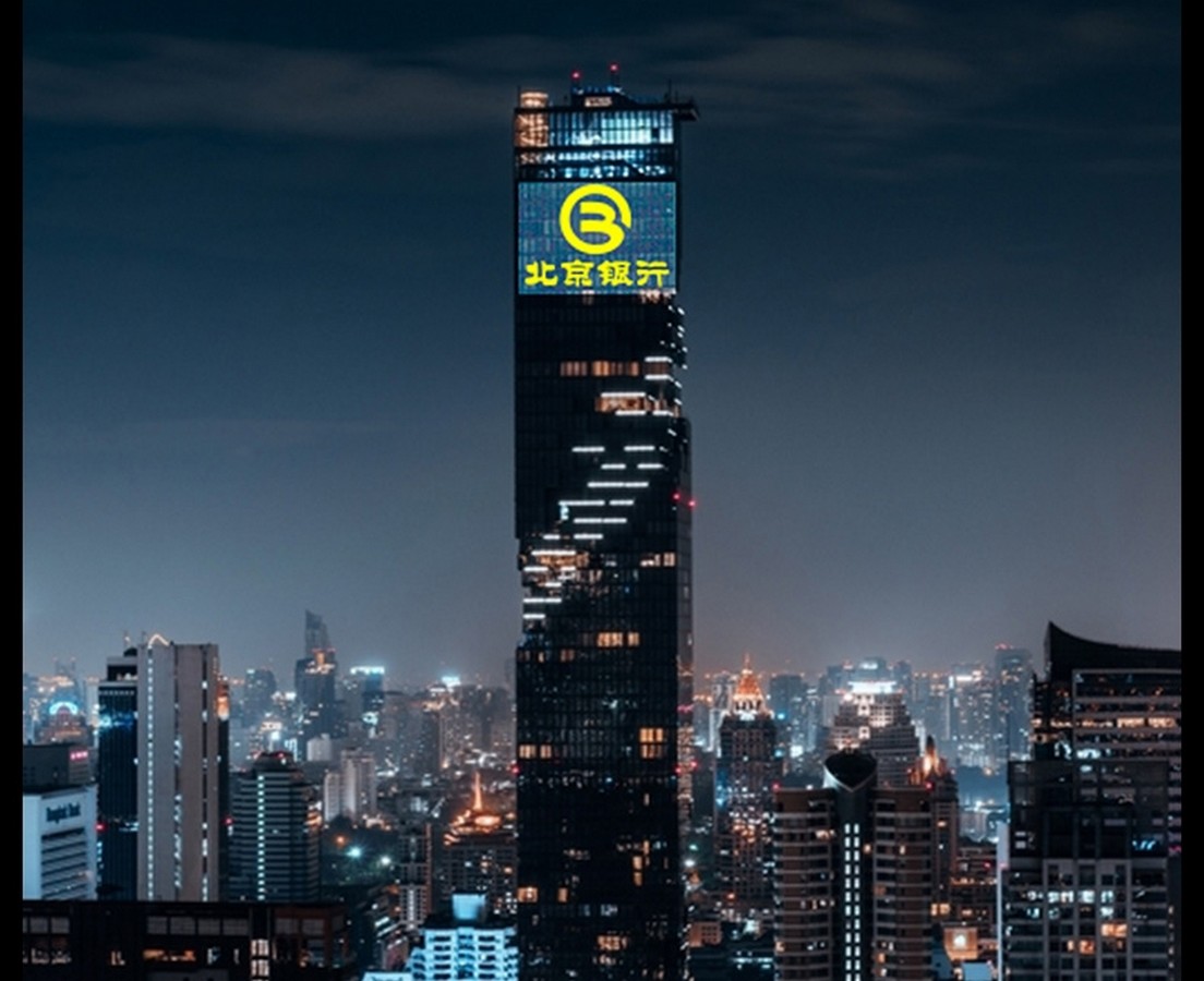 Projection of the logo in the exterior or interior 200m on buildings