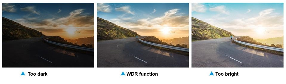 WDR - wide dynamic range car camera profio x7