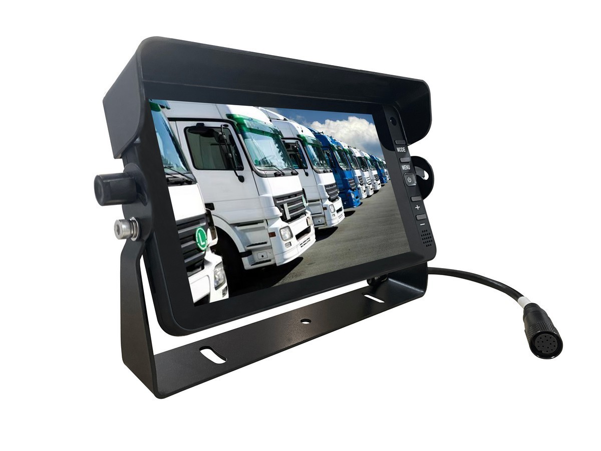 Hybrid monitor for reversing cameras - 3 AV inputs