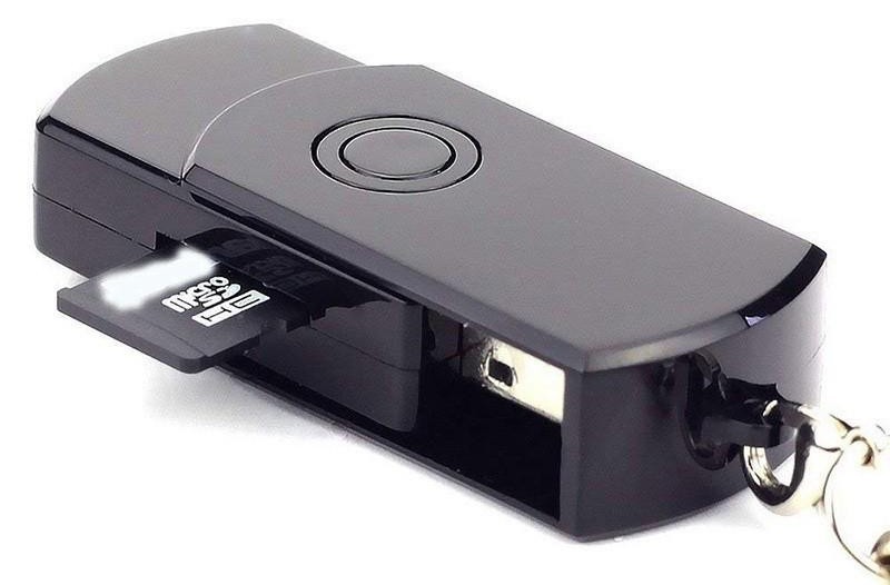 USB flash drive spy camera with microphone