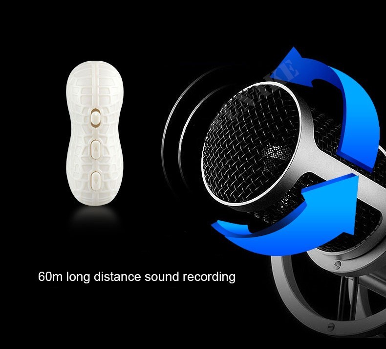 HD voice audio recorder - spy recorder for unobserved recording