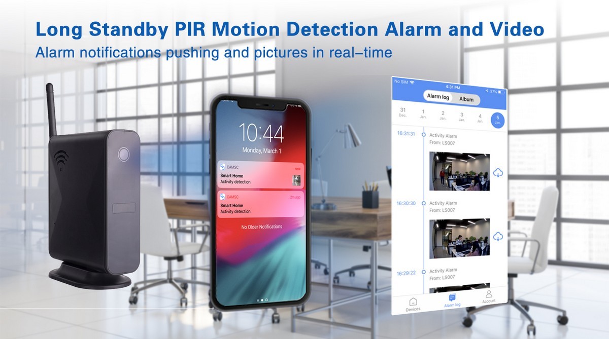 wifi full hd camera - pir motion detector