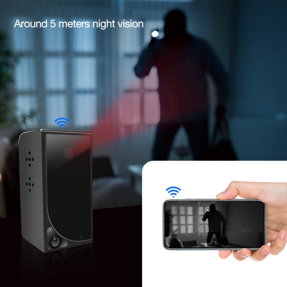 wifi full hd camera night IR vision up to 5 meters