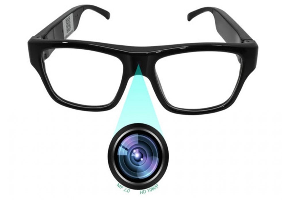 spy glasses with FULL HD camera wifi live video transmission