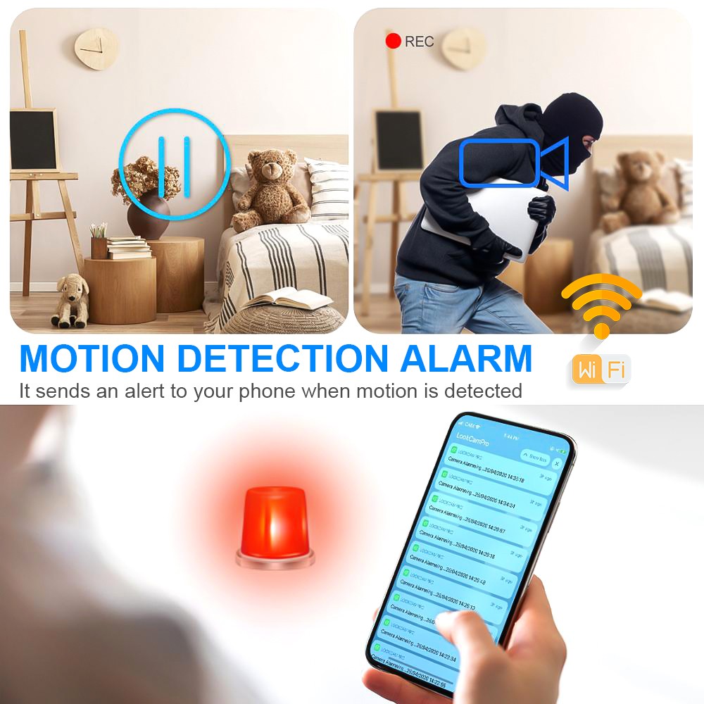 motion alarm notification