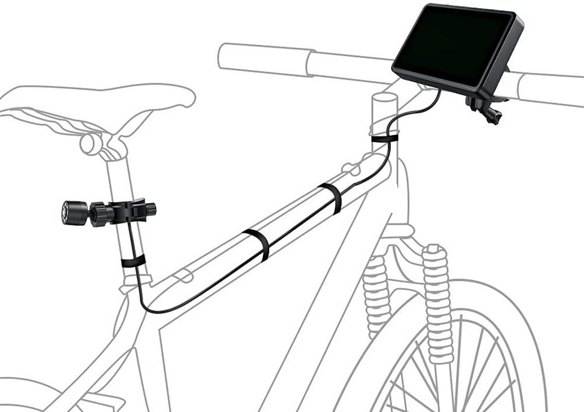 bicycle cameras and monitor mounting