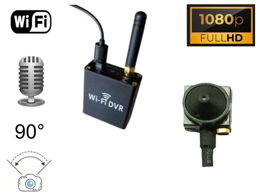 Wireless WiFi spy module P2P Live surveillance over the Internet