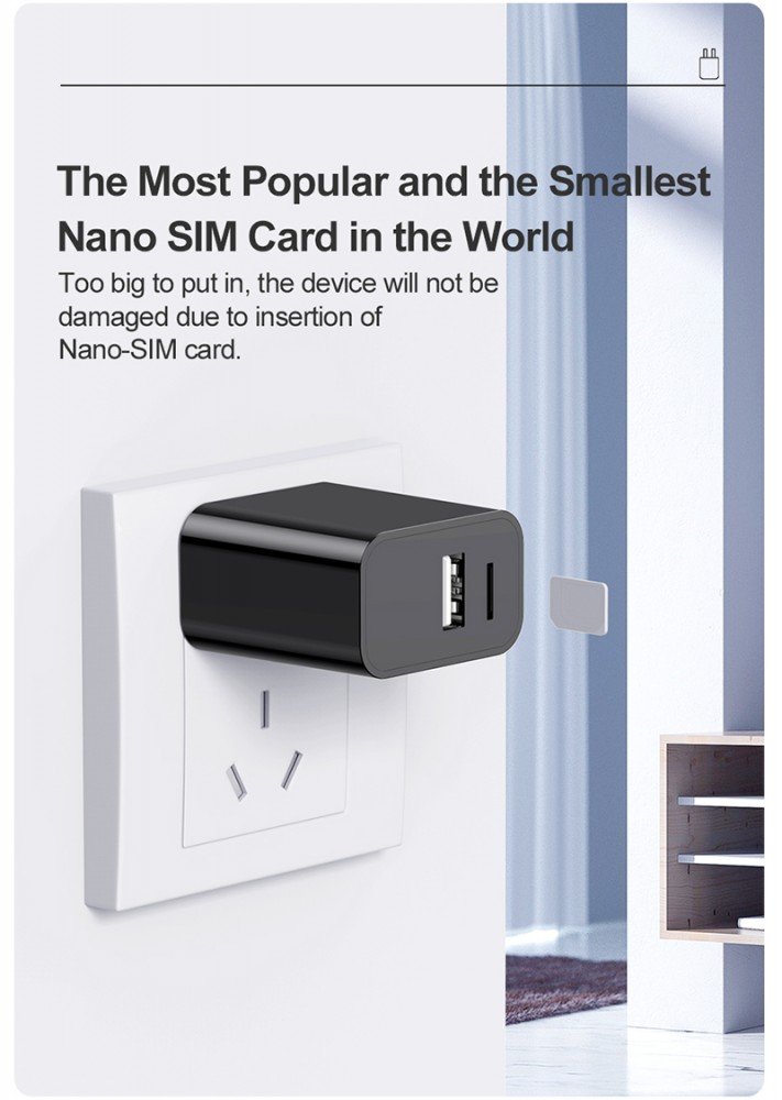 USB adapter for wiretapping via GSM