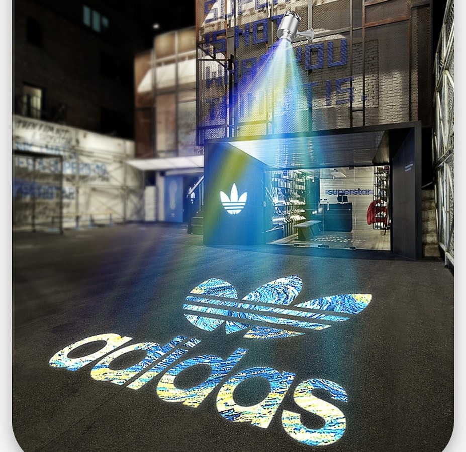 GOBO LED projector 50W logo projection up to 10M - rotatable and waterproof