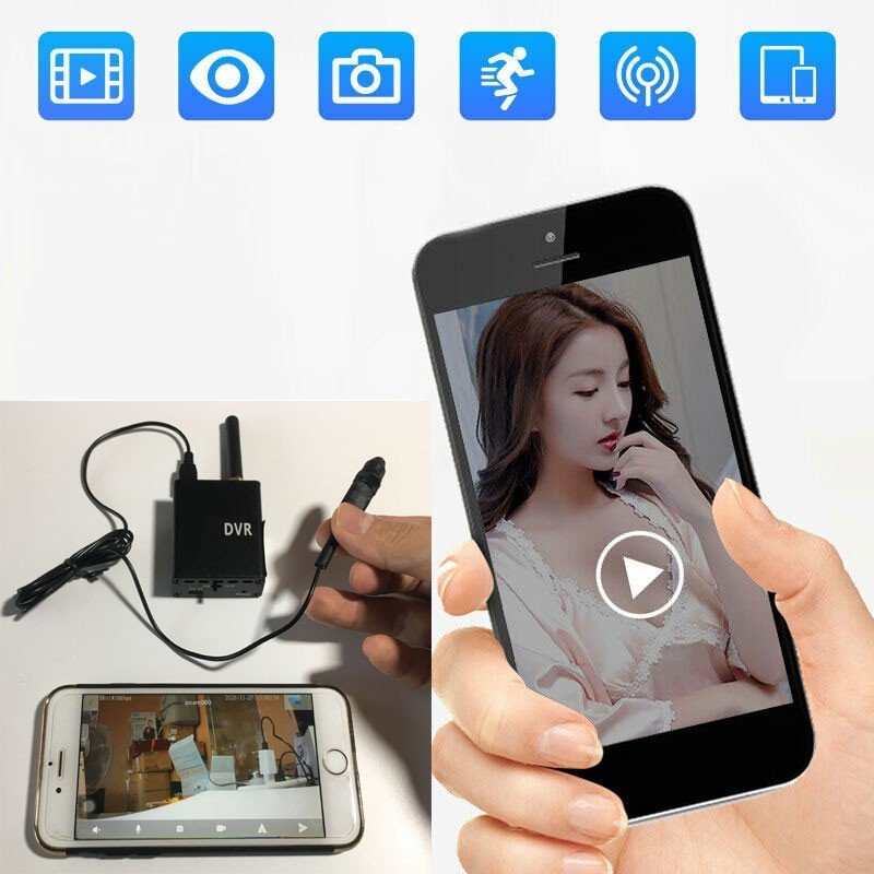 mini full hd pinhole camera monitoring via mobile phone