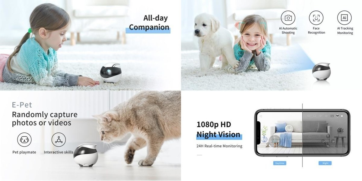 EBO Air robot - as a companion for your pets