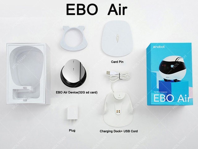 mini robot EBO package contents