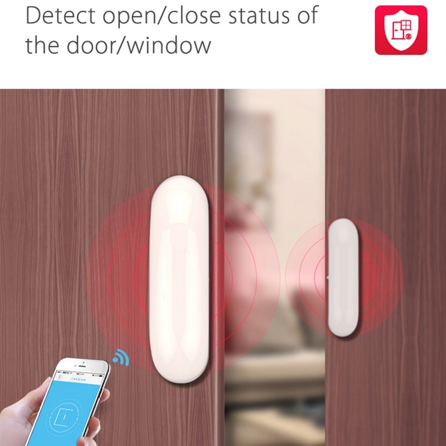 Sensor for window or closet doors - PIR detection