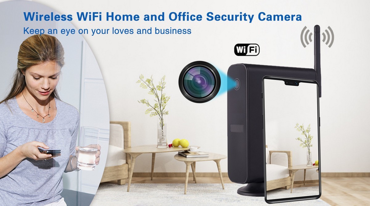 wireless security camera - for home and office hidden router