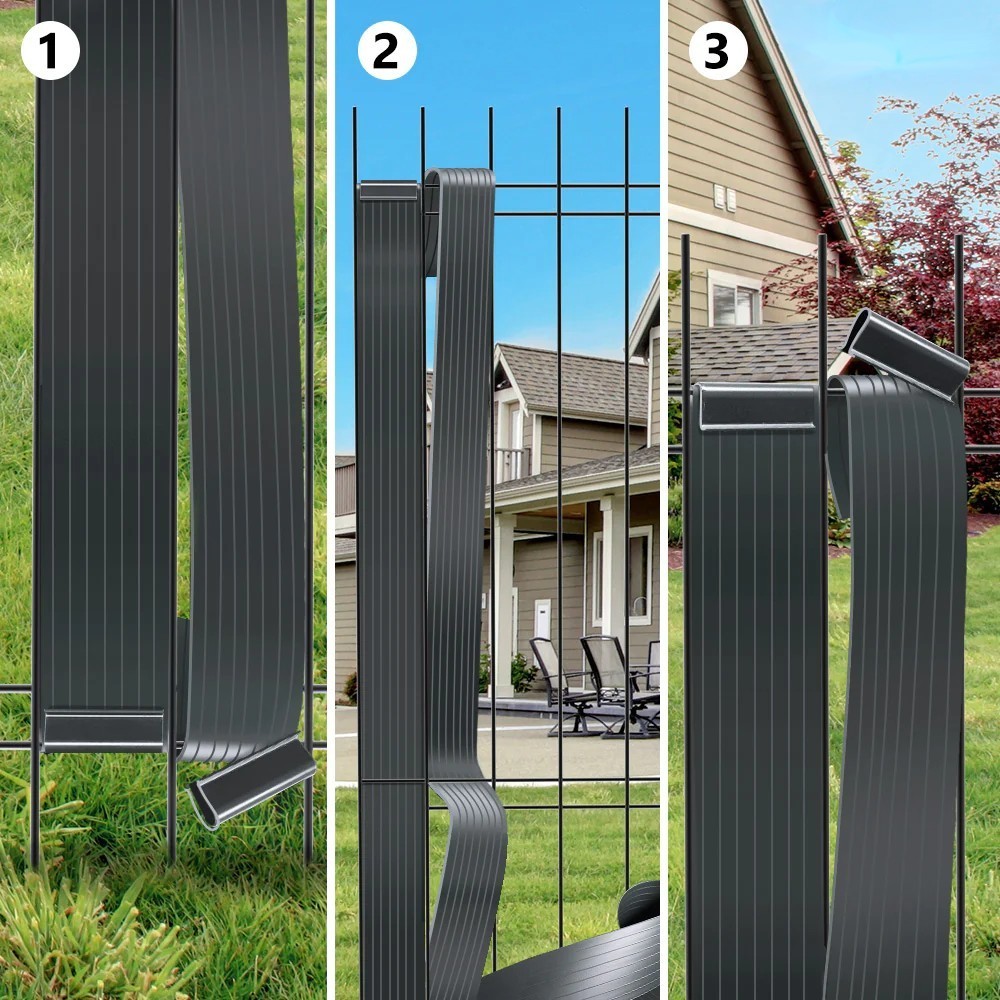 FLEXIBLE PLASTIC FILLING FOR 3D MESHES AND PANELS