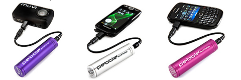 Pebble SmartStick External Battery - Charger for Camera