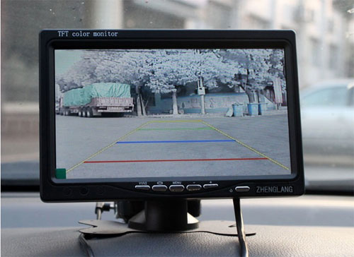 parking set with IR LED camera