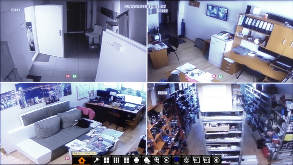 DVR clips from cameras 00001