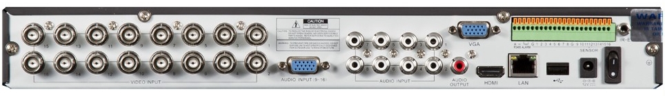 16 Inputs AHD DVR