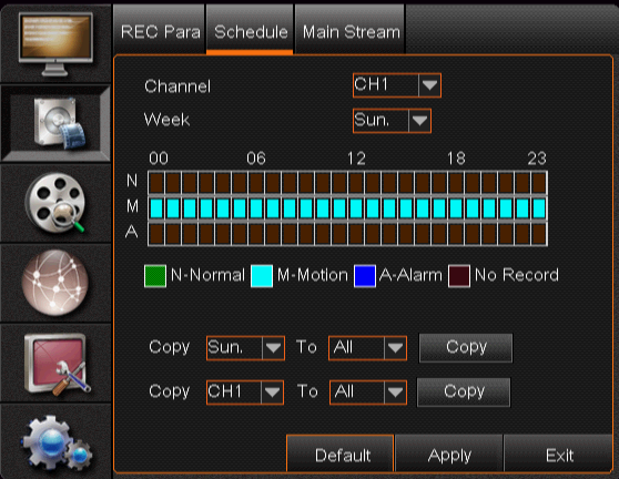 softvare DVR setting 00001