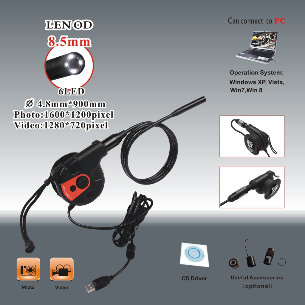 USB endoscope HD