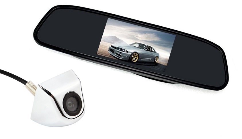 rearview mirror with 4.3 "TFT and rear camera
