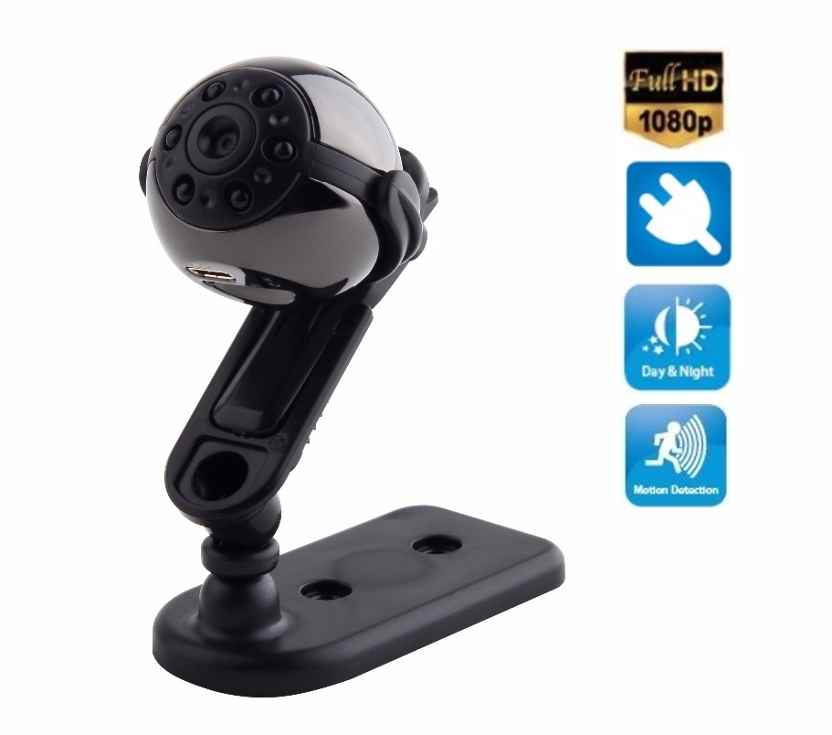 Mini dv sport camera with swivel adjustment