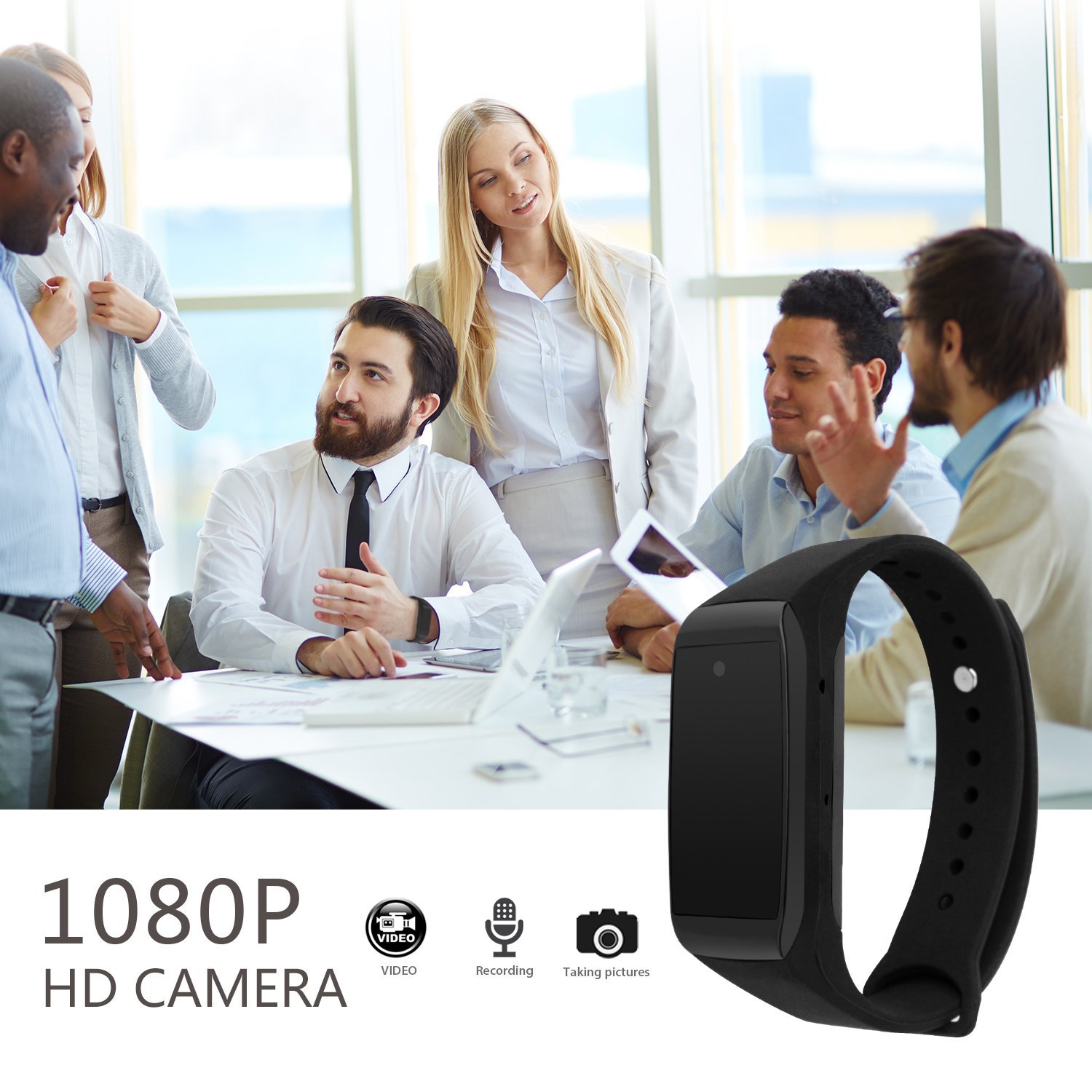 bracelet with full hd camera