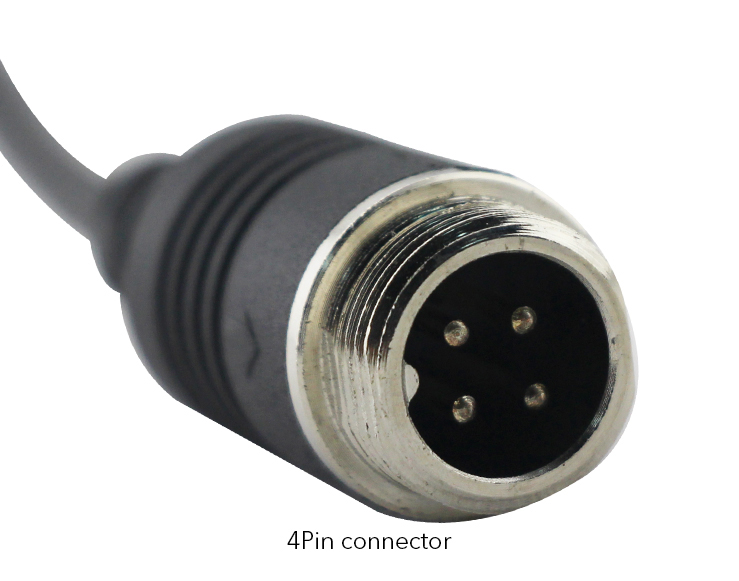 unshielded 4 pin connector for AHD cameras