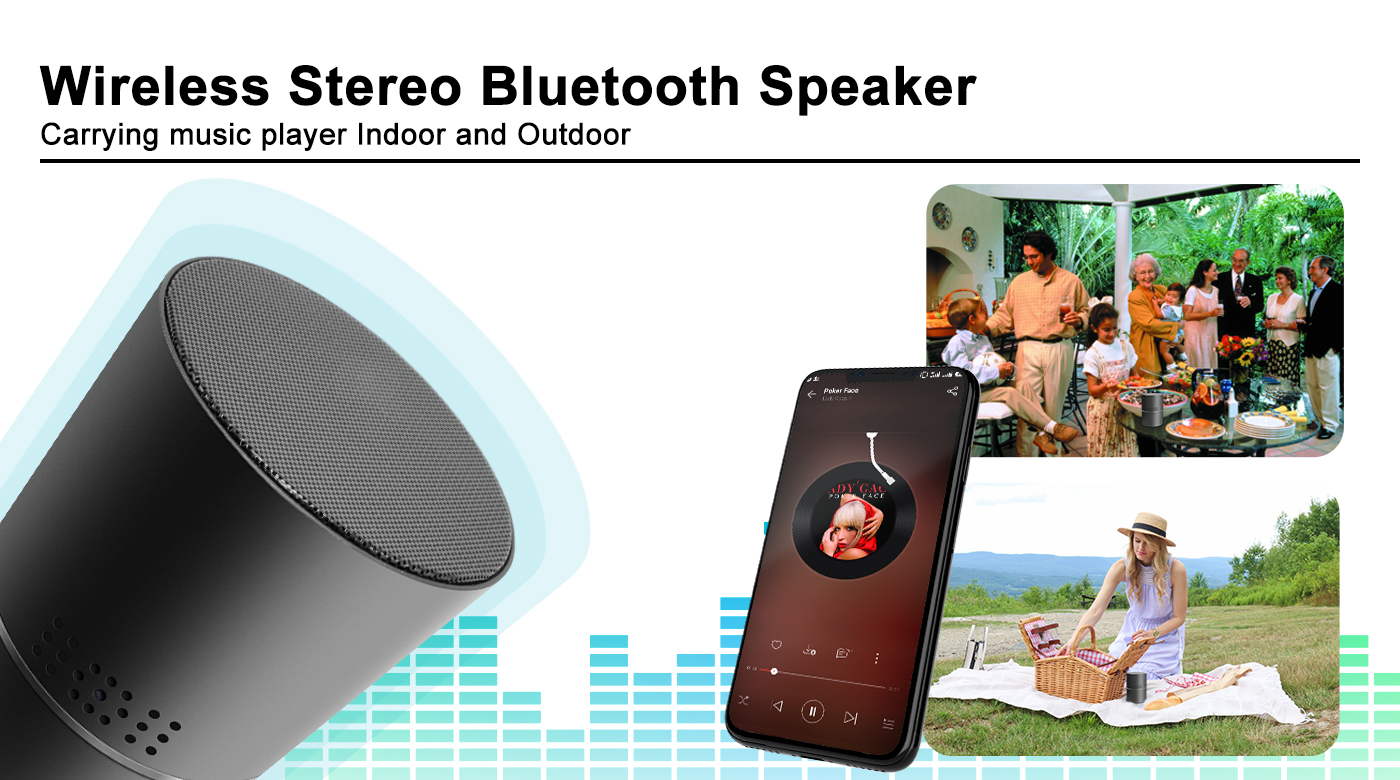 bluetooth speaker with built-in camera