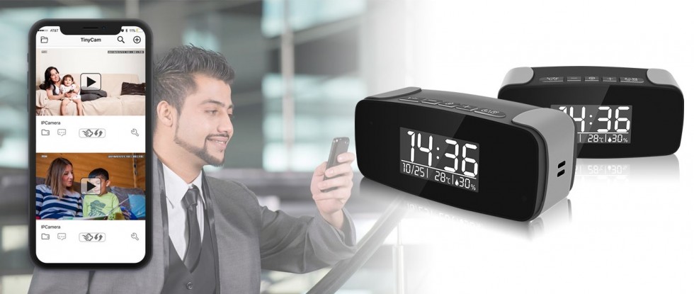 digital alarm with HD camera