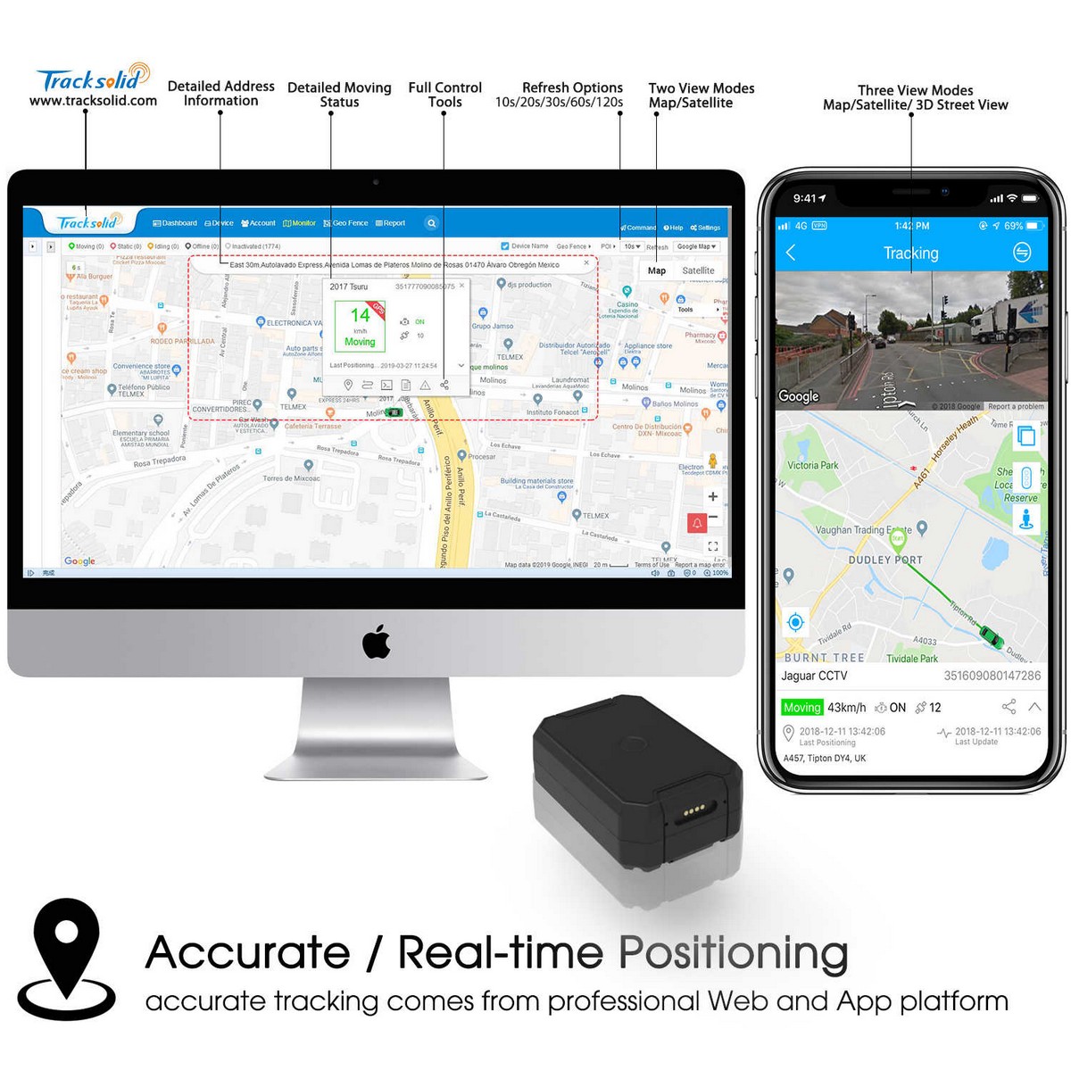 vehicle monitoring gps locator