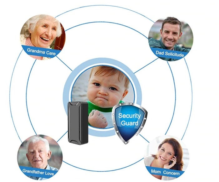 mini gps locator multi care of children and grandparents